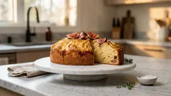 Torta di mele e fichi soffice e umida: la ricetta facile per colazione e merenda