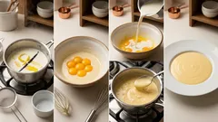 Crema pasticciera liscia e stabile: la ricetta base che non fa grumi