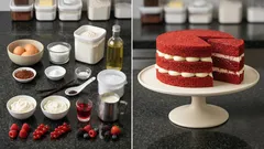Torta Red Velvet semplificata: soffice, alta e con crema al mascarpone (senza complicazioni)